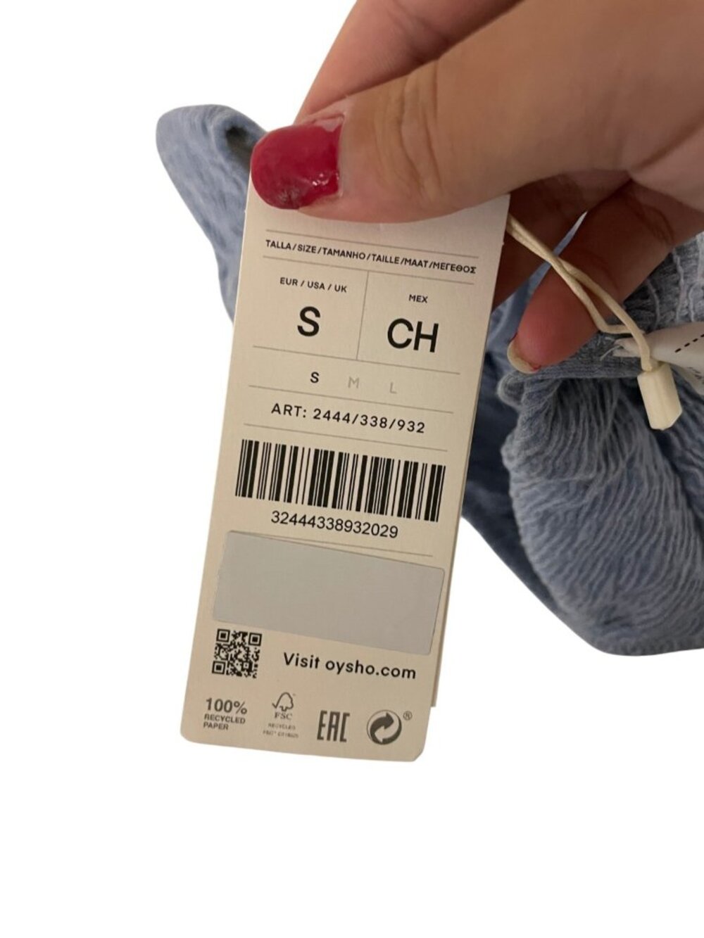 Oysho Womens One-Piece Swimsuit Small Gray Spaghetti Straps 2444/338 NWT - Picture 3 of 11